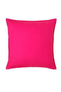 a fluff cushion on a white background