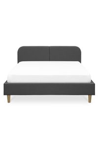 Ashley Queen Bed – Dark Grey