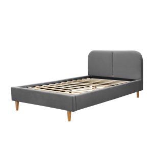 Ashley Queen Bed – Dark Grey