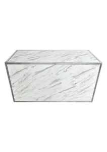 BROOKLYN™ BAR COUNTER (BT7 - LW) BIANCO WHITE TOP DOWN