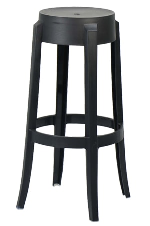 a replica charles ghost stool on a white background