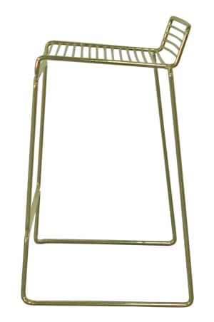 a studios wire barstool on a white background