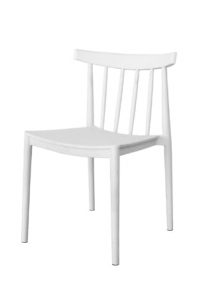 a replica windsor chair on a white background