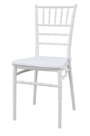 tiffany chair white on a white background