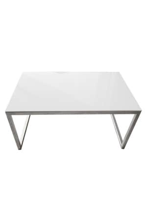 a trays coffee table on a white background