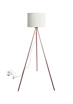 FLINT FLOOR LAMP WHITE SHADE (LL4 - W) 2026