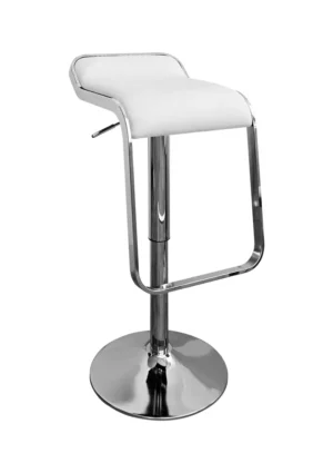 LEM BARSTOOL WHITE (BS5 - W)