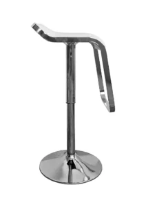 LEM BARSTOOL WHITE (BS5 - W) Side