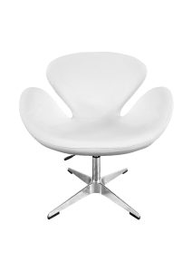 Swan Chair - Single Seater White