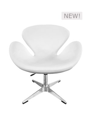 Swan Chair - Single Seater White