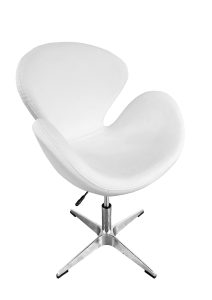 Swan Chair - Single Seater White