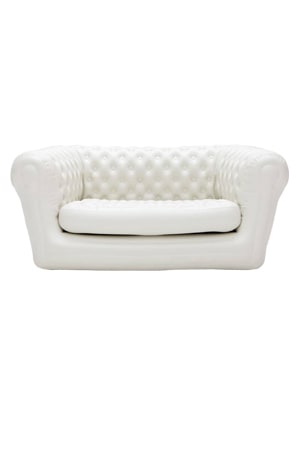 An Aero Chesterfield Sofa - Double Seater on a white background.