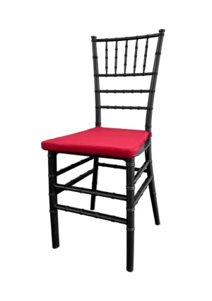 TIFFANY CHAIR BLACK - RED SEAT (CH7 - TBR) 2026
