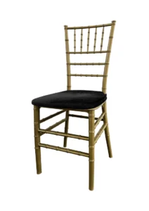 TIFFANY CHAIR GOLD - BLACK SEAT (CH7 - TGB) 2026