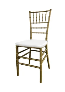TIFFANY CHAIR GOLD - WHITE SEAT (CH7 - TGW) 2026