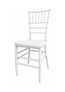 TIFFANY CHAIR WHITE - WHITE SEAT (CH7 - TWW) 2026