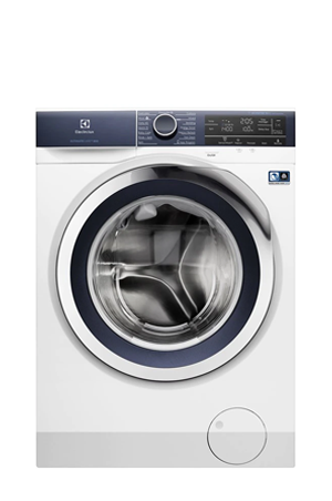 a 10kg ultimatecare™ 800 washing machine on a white background