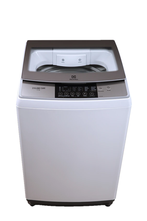 A 10.5kg Cyclonic Care Top Load Washing Machine on a white background.