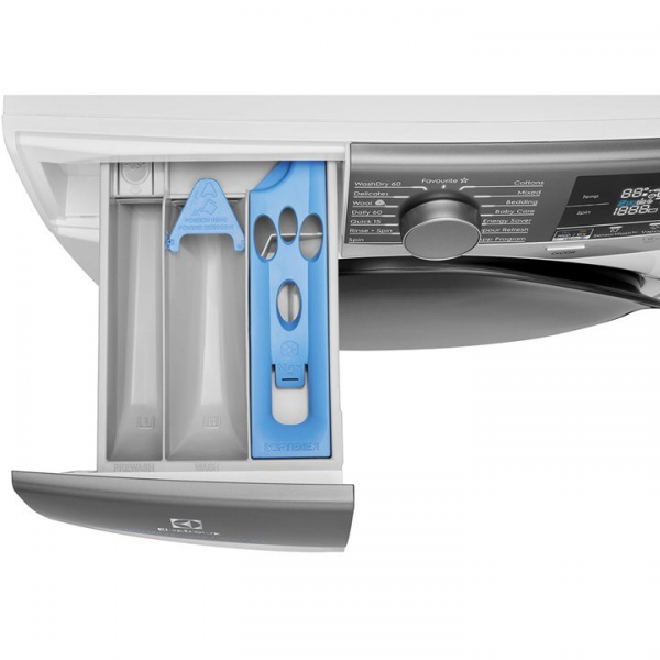 an image of a 107kg ultimatecare™ 900 washer dryer with the door open