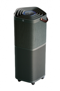 A New Air Purifier PureA9 (Dark Grey) on a white background.