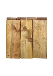 PALLET WOODEN STOOL (OB16 - BR) SIDE
