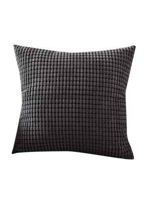 FLUFF CUSHION - PIXEL DARK GREY