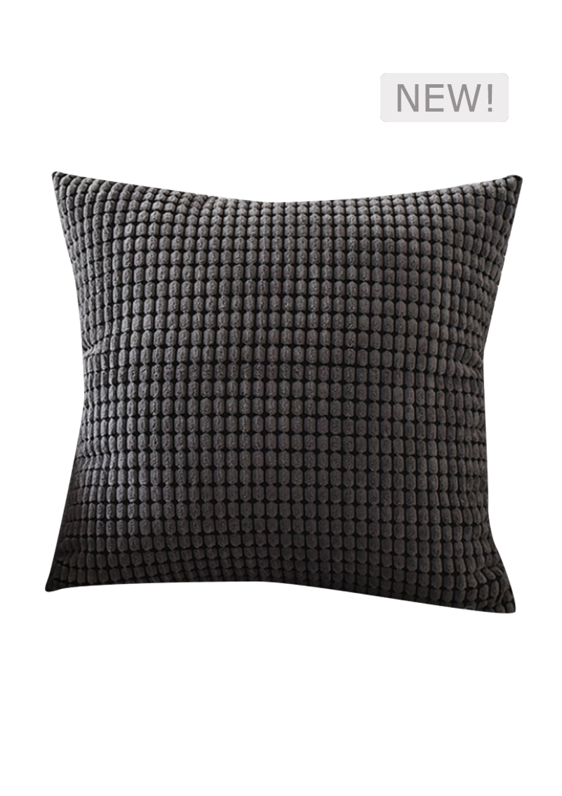 fluff cushion pixel dark grey