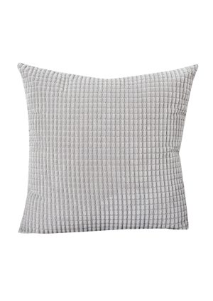 FLUFF CUSHION - PIXEL LIGHT GREY