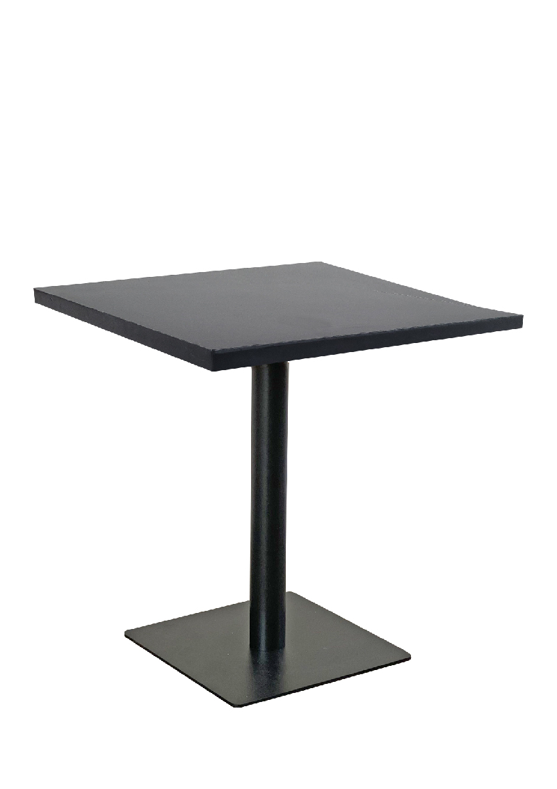 grande square table black