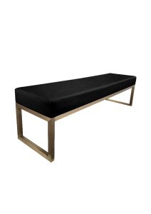 regal long bench gold™ black seat