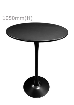 Replica Tulip Bar Table Black