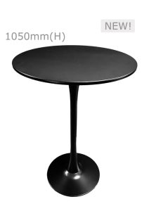 replica tulip bar table black