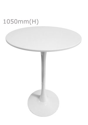 Replica Tulip Bar Table White