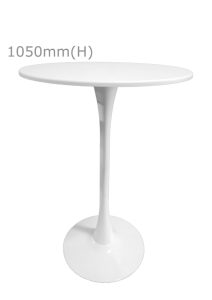 replica tulip bar table white