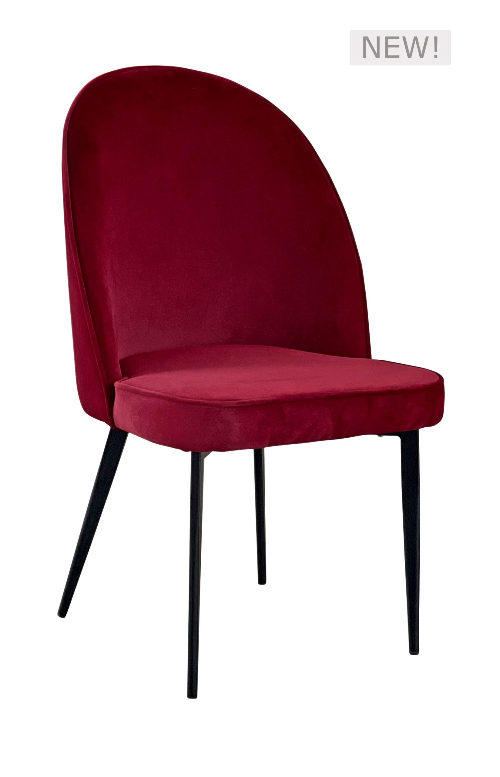 rodin dining chair red