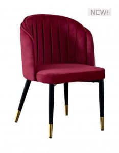 roland tub chair red