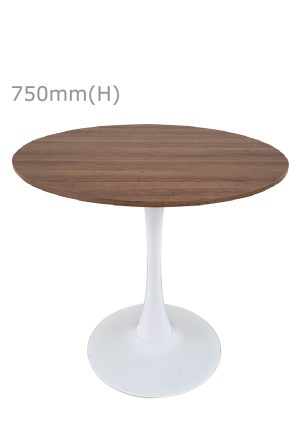 REPLICA TULIP TABLE - WOOD TOP