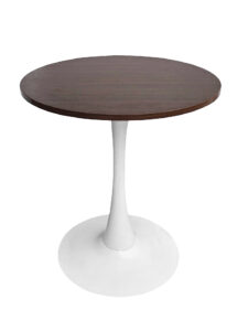 Replica Tulip Table - White & Round Top - Wood