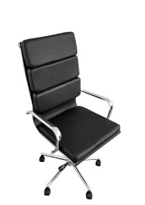 Eames Padded Executive Chair Highback Black