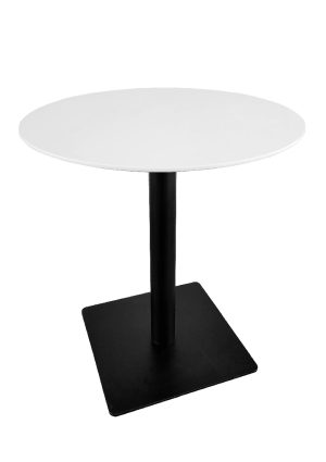 Grande Table & Round Top - White