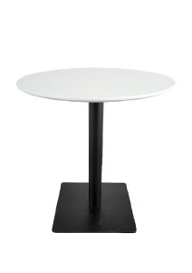 Grande Table & Round Top - White