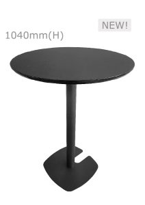 Fin™ Bar Table & Round Top - Black