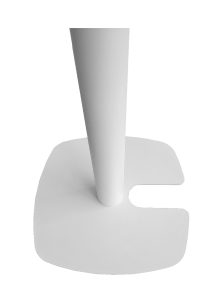 Fin™ Bar Table Leg - White