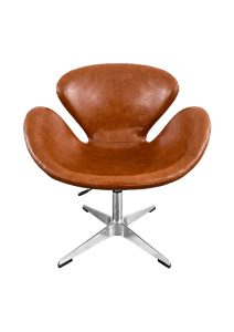 Swan Chair - Single Seater Vintage Brown