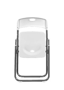 Boxster Seminar Folding Chair - White