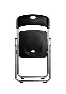 Boxster Seminar Folding Chair - Black