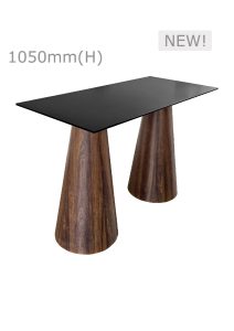 CONIC BAR TABLE™ & LONG TOP - BLACK (BT11 - LB)