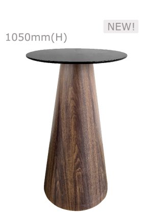 CONIC BAR TABLE™ & ROUND TOP - BLACK (BT11 - RB)