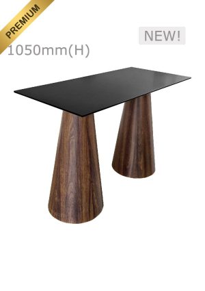 CONIC™ BAR TABLE - LONG TOP - BLACK (BT11 - LB)_PREMIUM