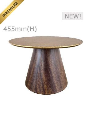 CONIC™ COFFEE TABLE - ROUND TOP - GOLD (CT28 - RG)_PREMIUM